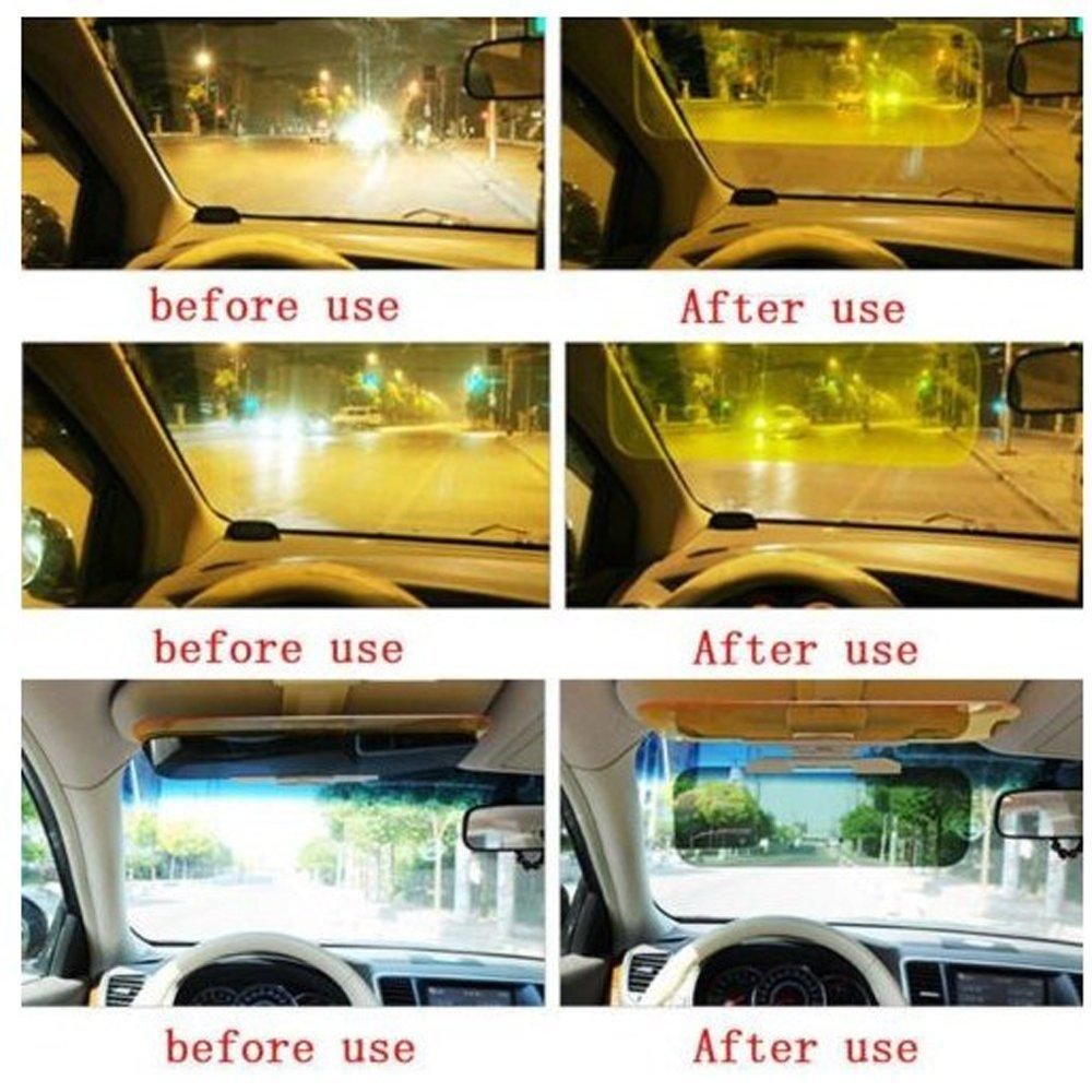 Goggle Anti-Glare Day & Night Vision Driving Mirror Sun Visor for Car – UV Protection