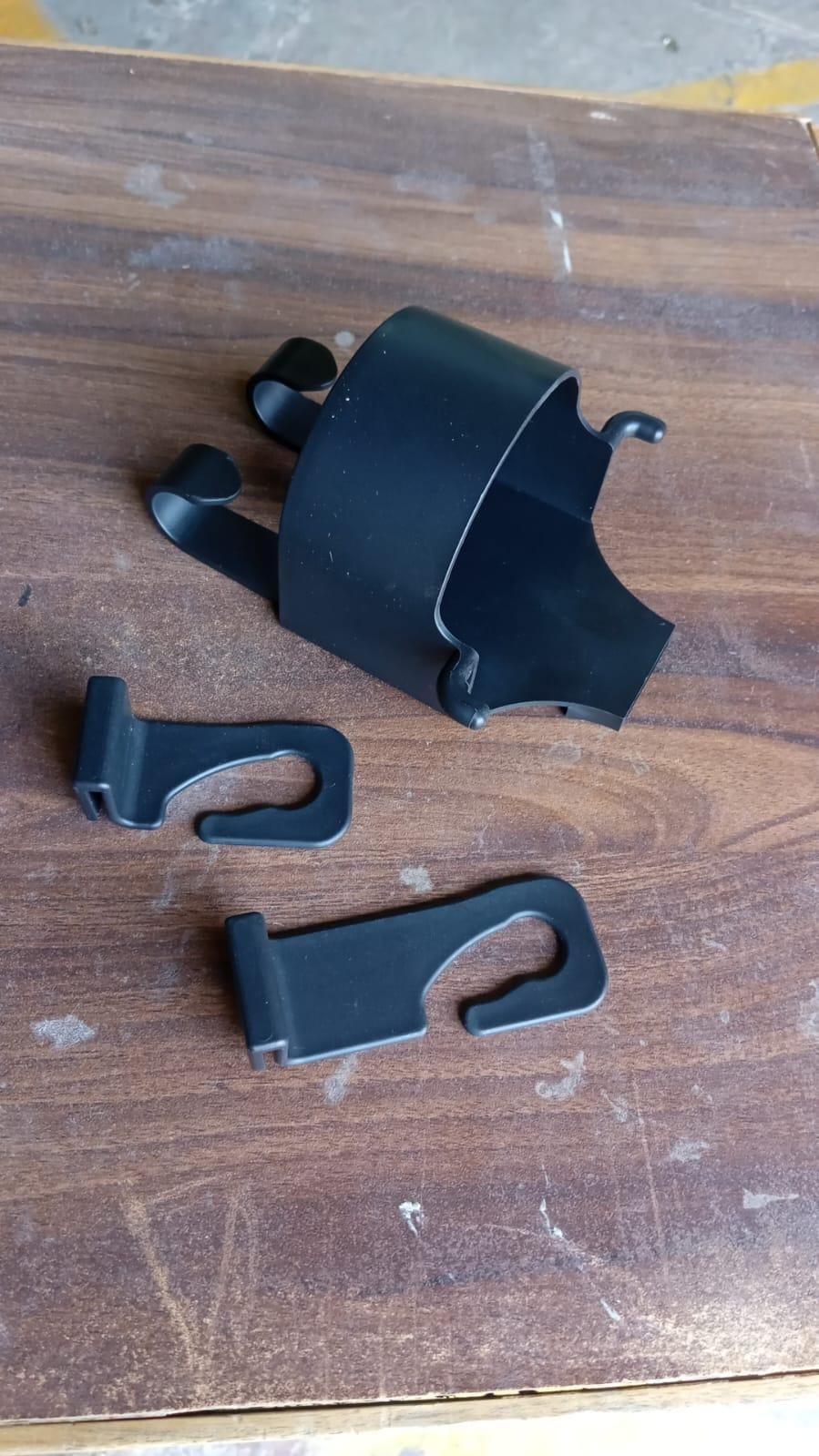 Multifunctional Hanging Storage Cup & Mobile Holder for Car & Home (Pack of 2) – ABS Plastic Organizer Stand