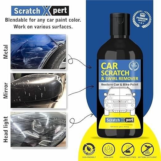 Car Scratch & Swirl Remover Liquid 100ml – Paint Restoration Polish (Pack of 2)