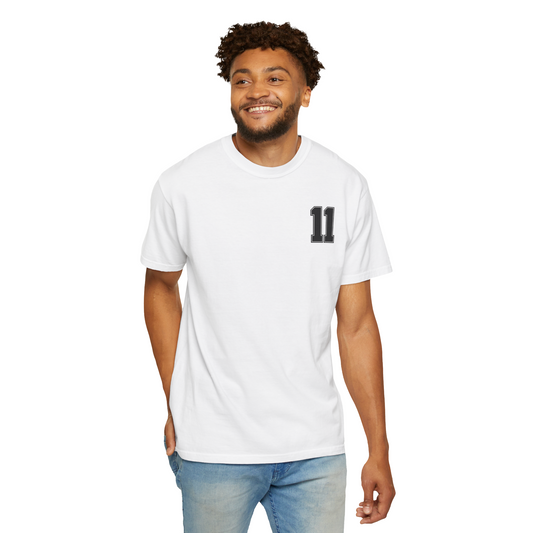 Custom Name Number Jersey Style T-Shirt – Personalized Sports Typography Unisex Tee
