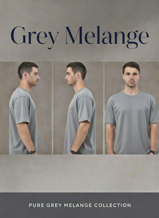 Pure Cotton Unisex Oversized Plain T-Shirt