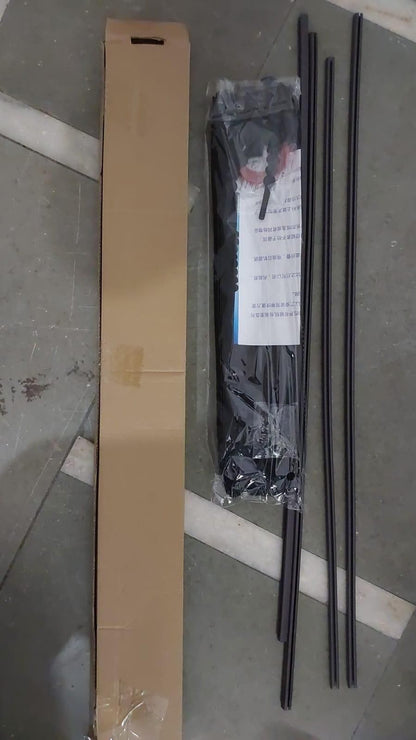 Car Window Sunshade Curtain Set – Heat & UV Protection Sunshade for Car Windows (Pack of 4)