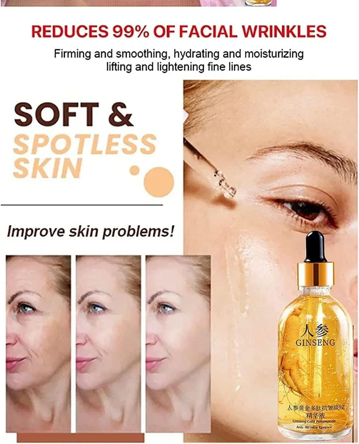 Ginseng Gold Polypeptide Face Serum – Hydrating & Firming Care (100ml)