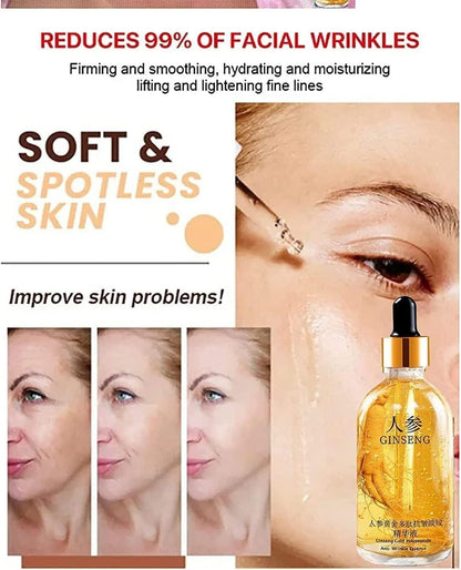 Ginseng Gold Polypeptide Face Serum – Hydrating & Firming Care (100ml)
