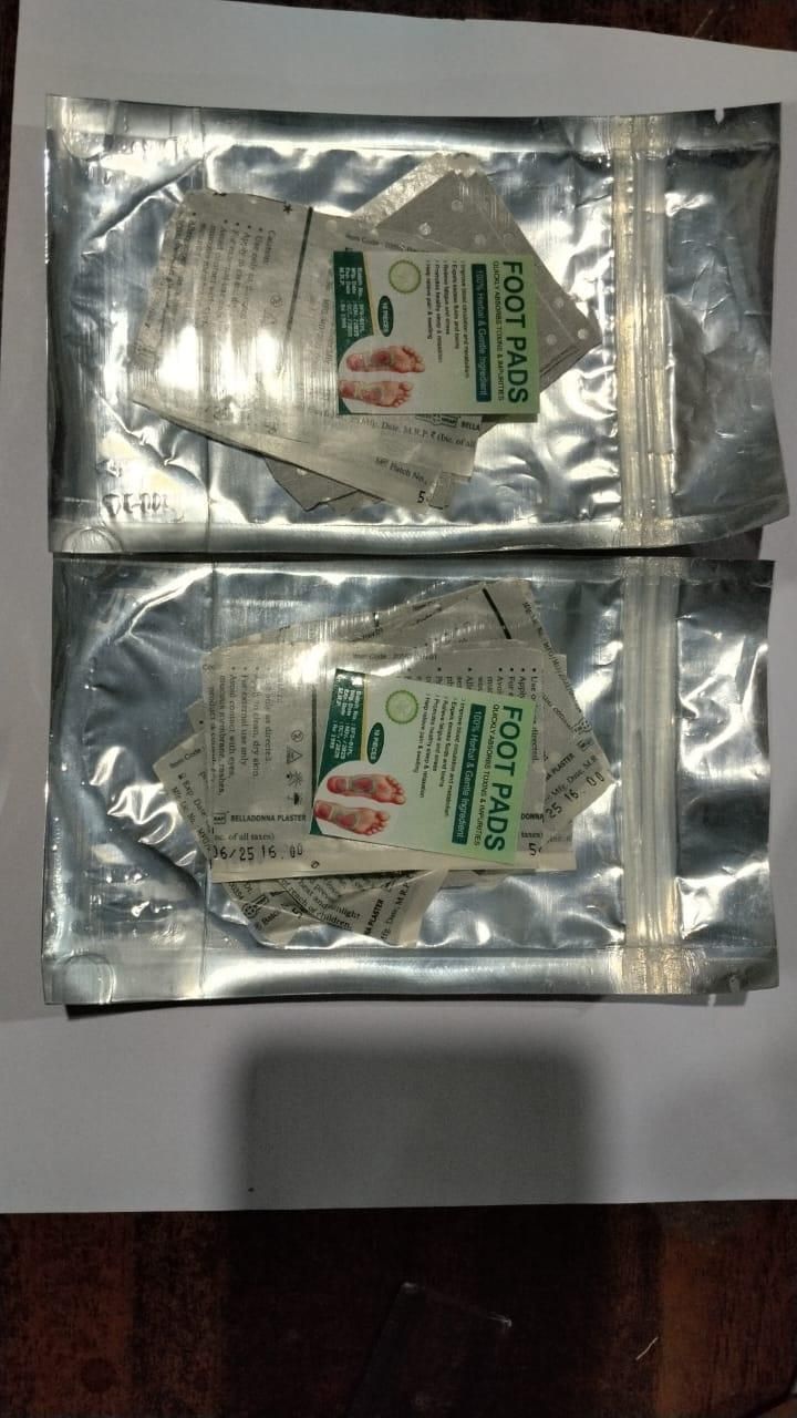 Herbal Foot Pads Patches – Night Use Comfort Pads (10 Patches Pack)