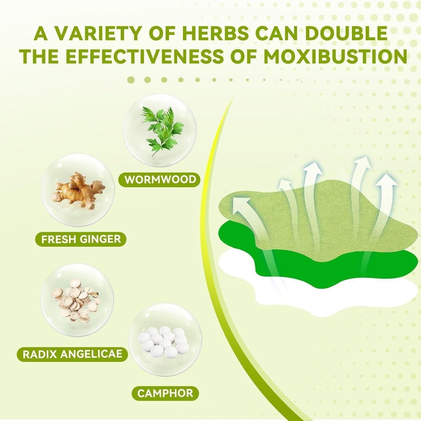 Herbal Self-Heating Knee Comfort Patches – Warm Therapy Pads (Pack of 10/20/30)