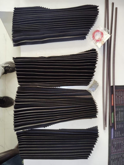 Car Window Sunshade Curtain Set – Heat & UV Protection Sunshade for Car Windows (Pack of 4)